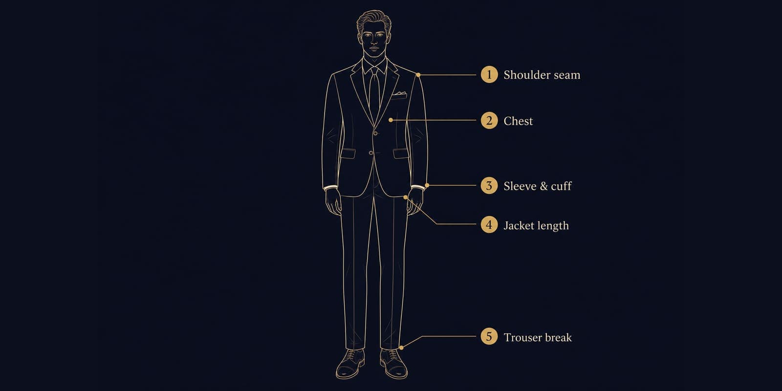 How Should a Suit Fit? The Complete Visual Guide for Men (2026) — bespoke suits and custom tailored suits by Nathan Tailors, the Hoi An custom tailor