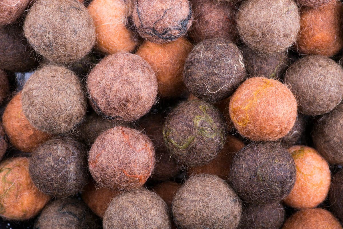Close-up texture of premium wool suiting fabric