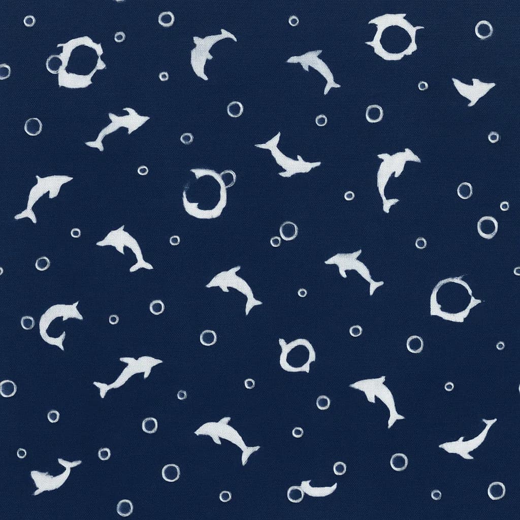 Cotton Blend Dark Blue Light Gray Animal Casual Blazers Fabric — Cotton Blend fabric swatch from Nathan Tailors, a Hoi An tailor