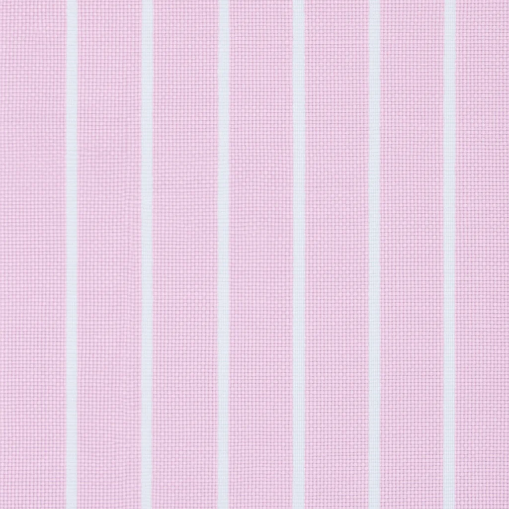 Cotton Blend Pale Pink Light Gray Striped Dress Shirt Fabric — Cotton Blend fabric swatch from Nathan Tailors, a Hoi An tailor