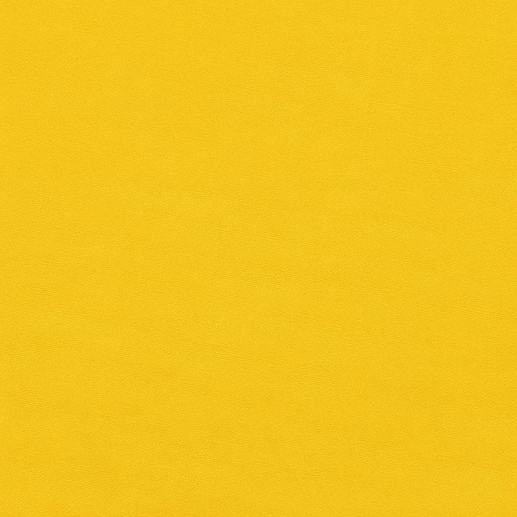 Cotton-Spandex Blend Golden Yellow Solid Summer Casual Fabric — Cotton-Spandex Blend fabric swatch from a Hoi An tailor