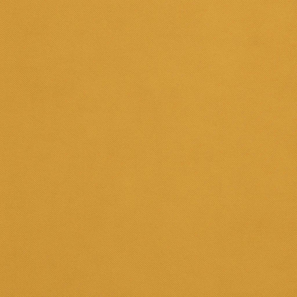 Cotton-Spandex Blend Sunflower Yellow Casual Summer Fabric — Cotton-Spandex Blend fabric swatch from a Hoi An tailor
