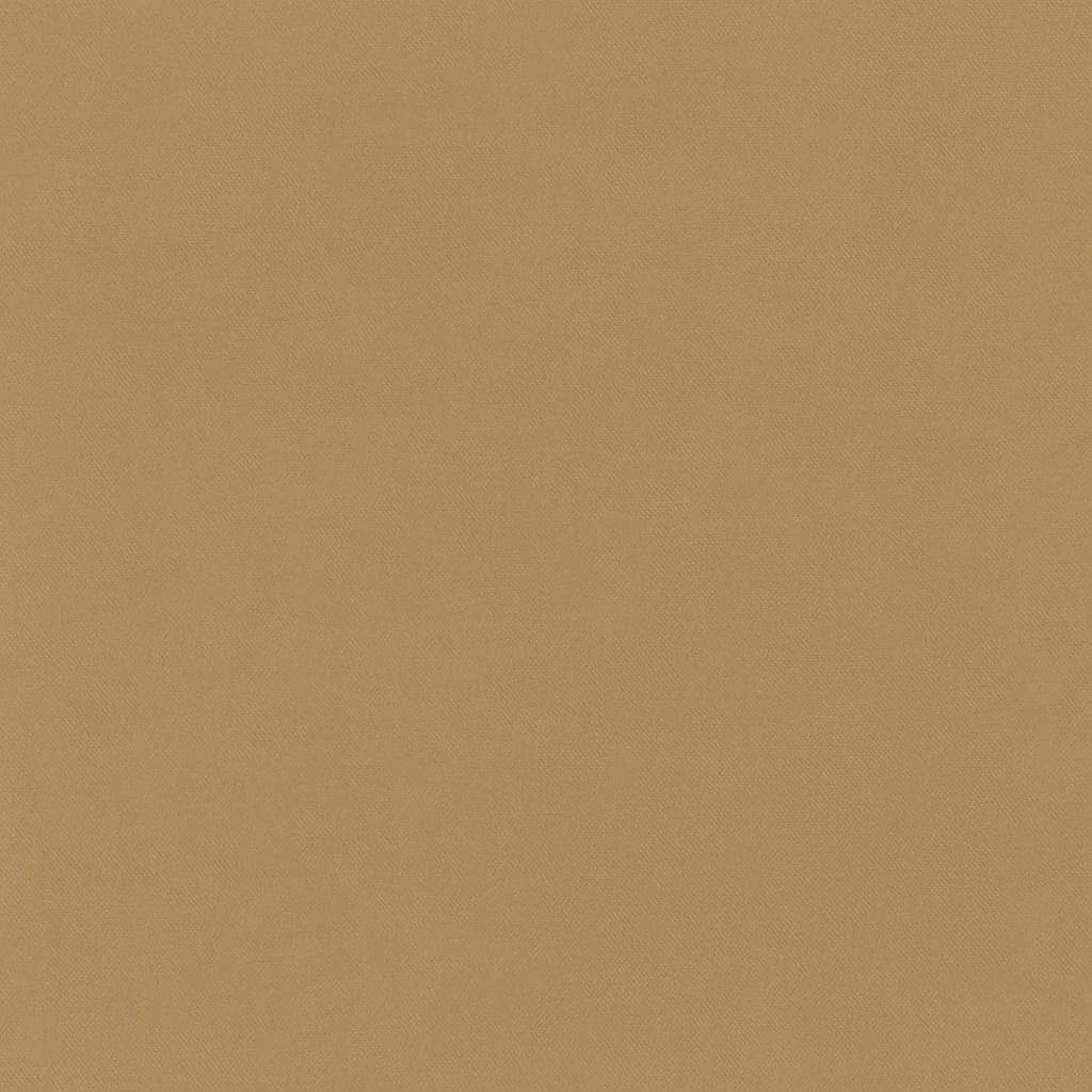 Cotton-Spandex Blend Tan Solid Suiting Fabric — Cotton-Spandex Blend fabric swatch from a Hoi An tailor