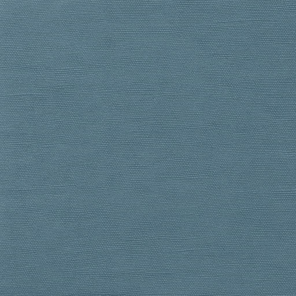 Linen Steel Blue Solid Casual Shirt Fabric — Linen fabric swatch from a Hoi An tailor