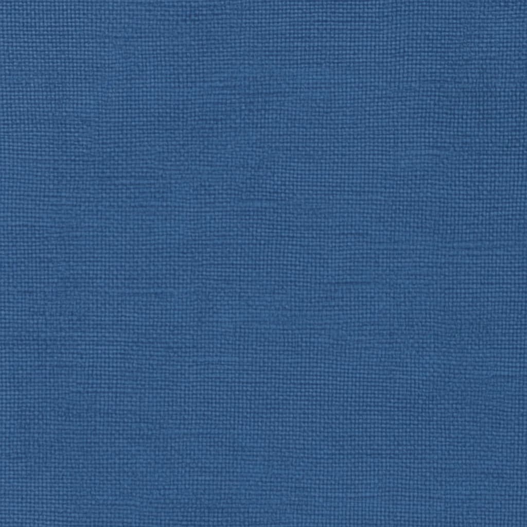 Linen Steel Blue Solid Casual Shirt Fabric — Linen fabric swatch from a Hoi An tailor