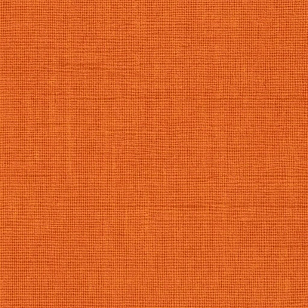 Linen Terracotta Solid Casual Shirt Fabric — Linen fabric swatch from a Hoi An tailor