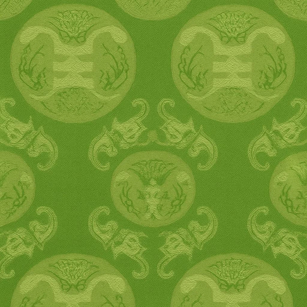 Silk Blend Lime Green Oriental Formal Wear Fabric — Silk Blend fabric swatch from a Hoi An tailor