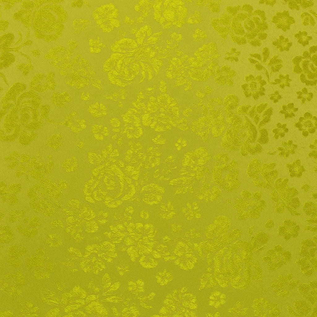 Silk Blend Olive Green Floral Evening Wear Fabric — Silk Blend fabric swatch from Nathan Tailors, a Hoi An tailor