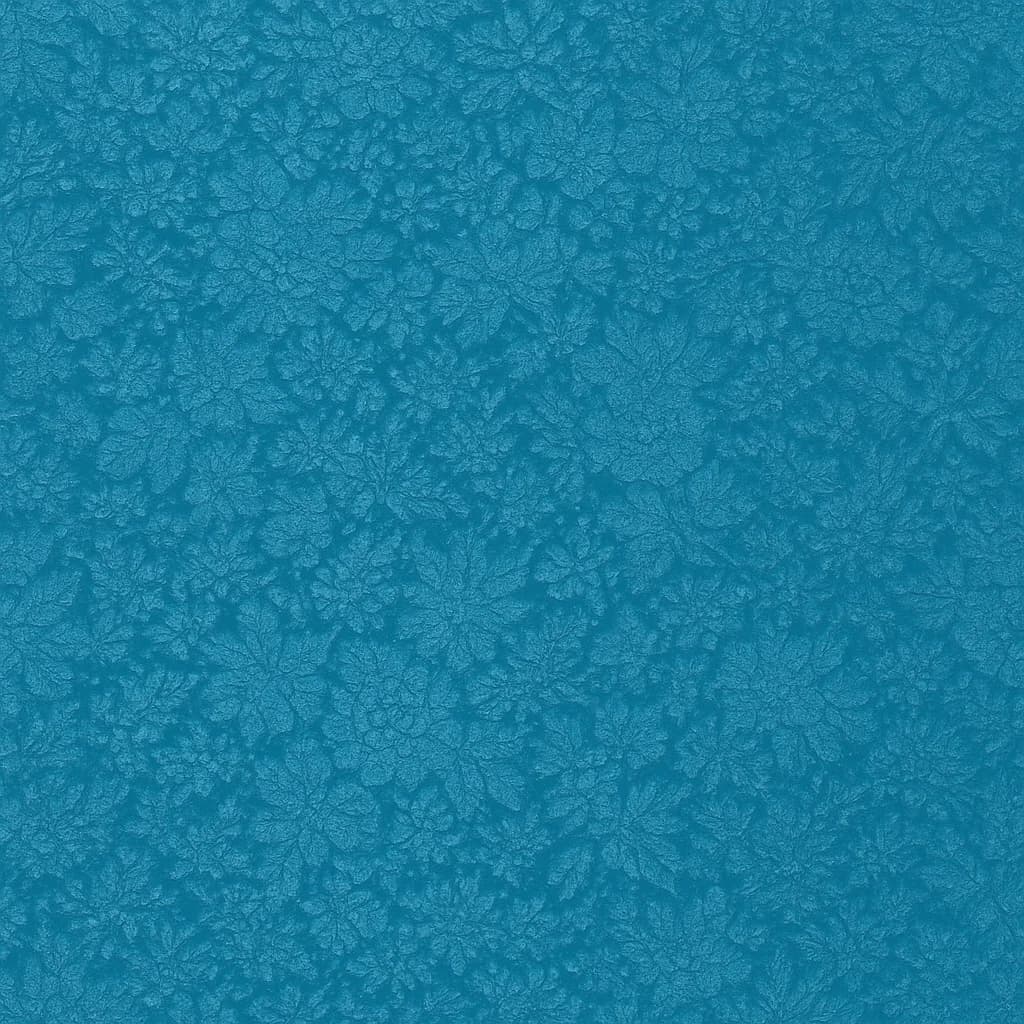 Silk Blend Slate Blue Floral Evening Wear Fabric — Silk Blend fabric swatch from a Hoi An tailor