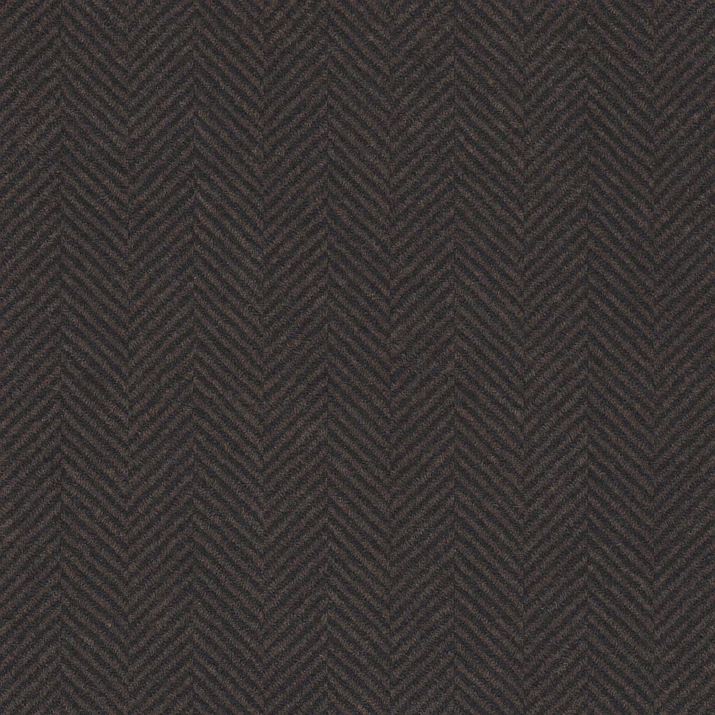 Tweed Dark Brown Warm Taupe Herringbone Business Suiting Fabric — Tweed fabric swatch from Nathan Tailors, a Hoi An tailor