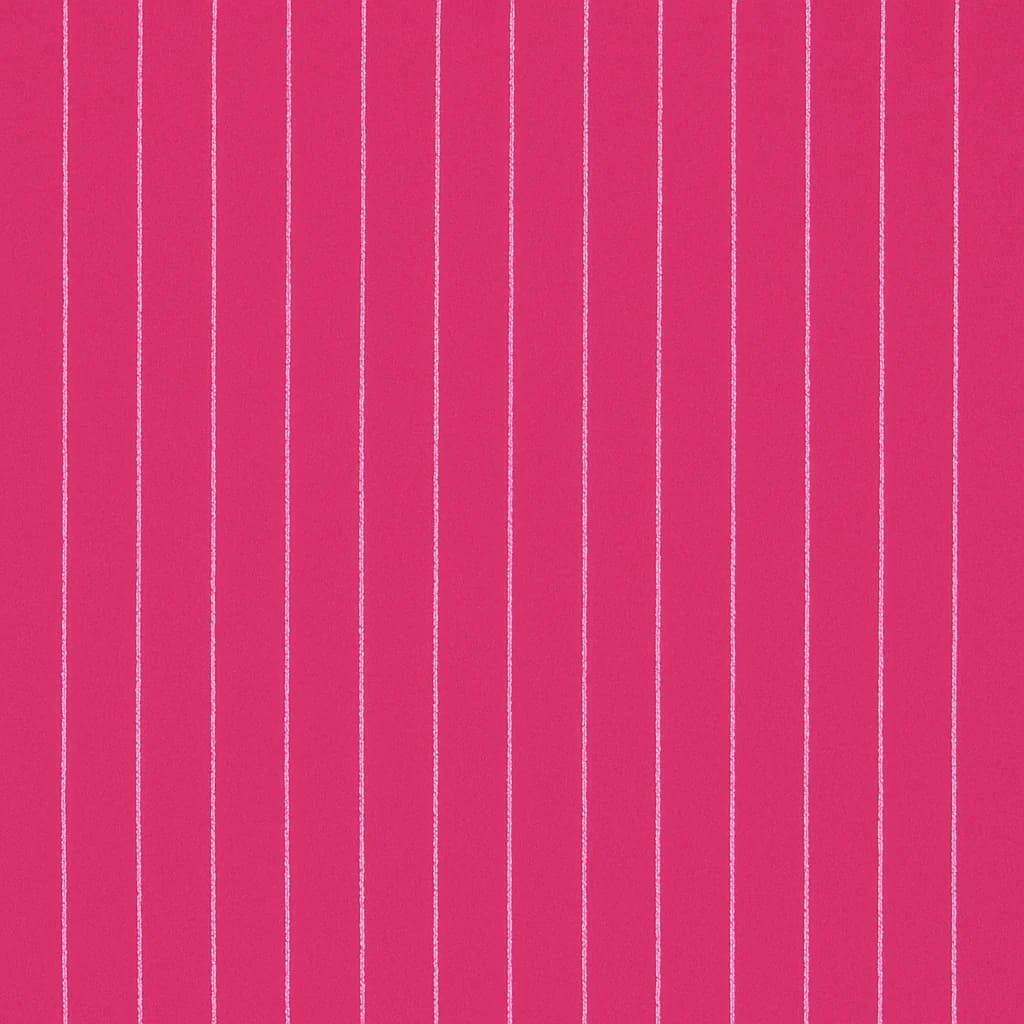 Wool-Cashmere Blend Deep Pink White Pinstripe Business Suits Fabric — Wool-Cashmere Blend fabric swatch from Nathan Tailors, a Hoi An tailor