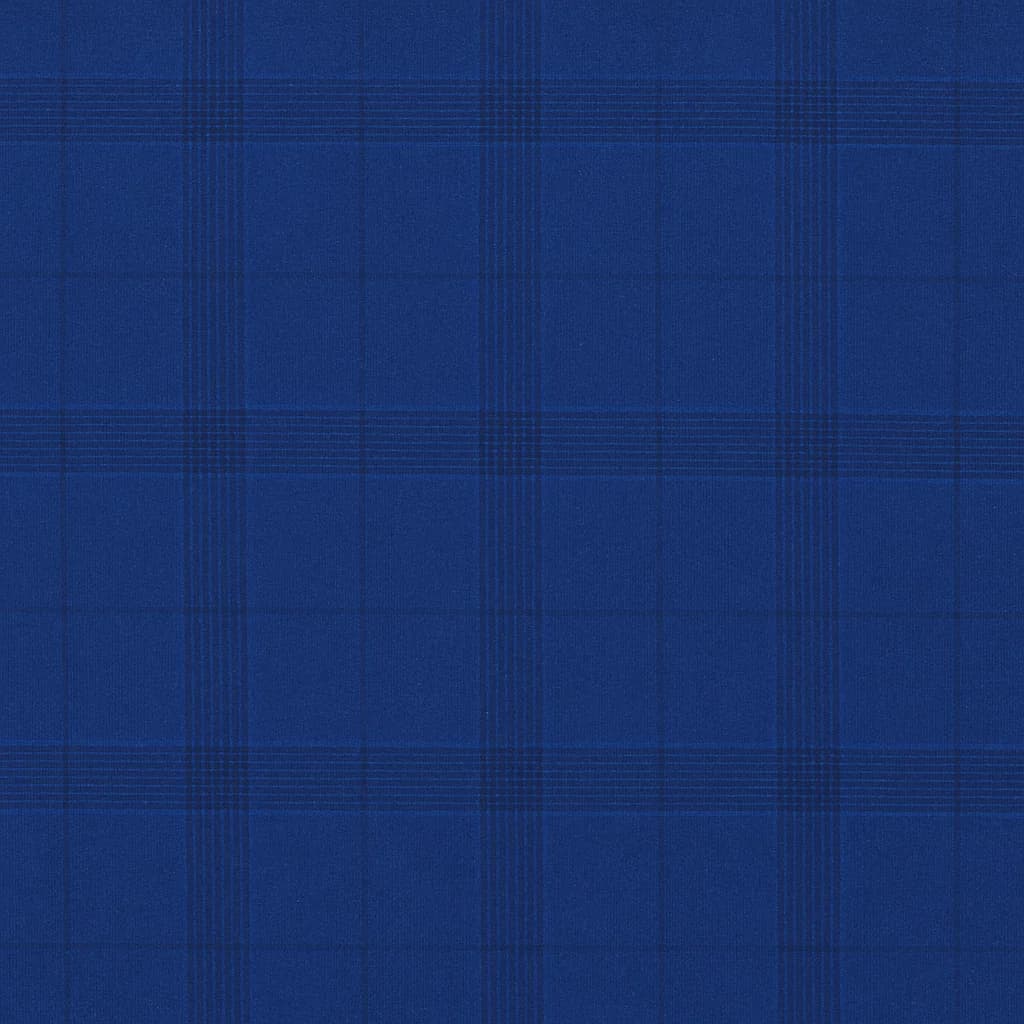 Wool-Cashmere Blend Midnight Blue Onyx Plaid Business Suiting Fabric — Wool-Cashmere Blend fabric swatch from Nathan Tailors, a Hoi An tailor
