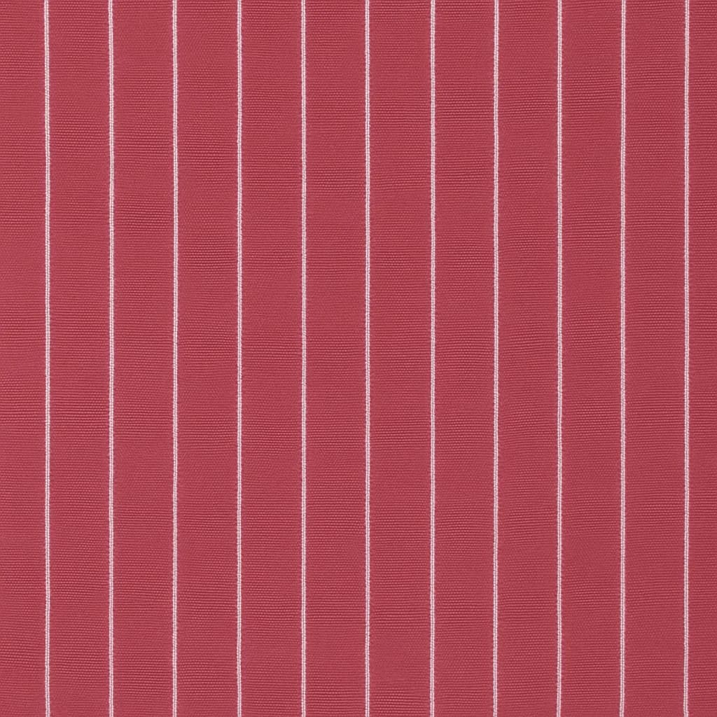 Wool-Cashmere Blend Muted Red White Striped Business Suits Fabric — Wool-Cashmere Blend fabric swatch from Nathan Tailors, a Hoi An tailor