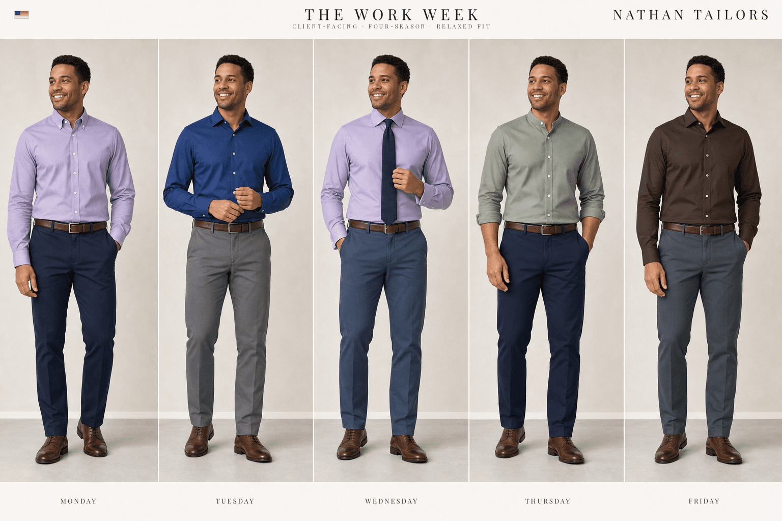 Client-facing · Four-season · relaxed