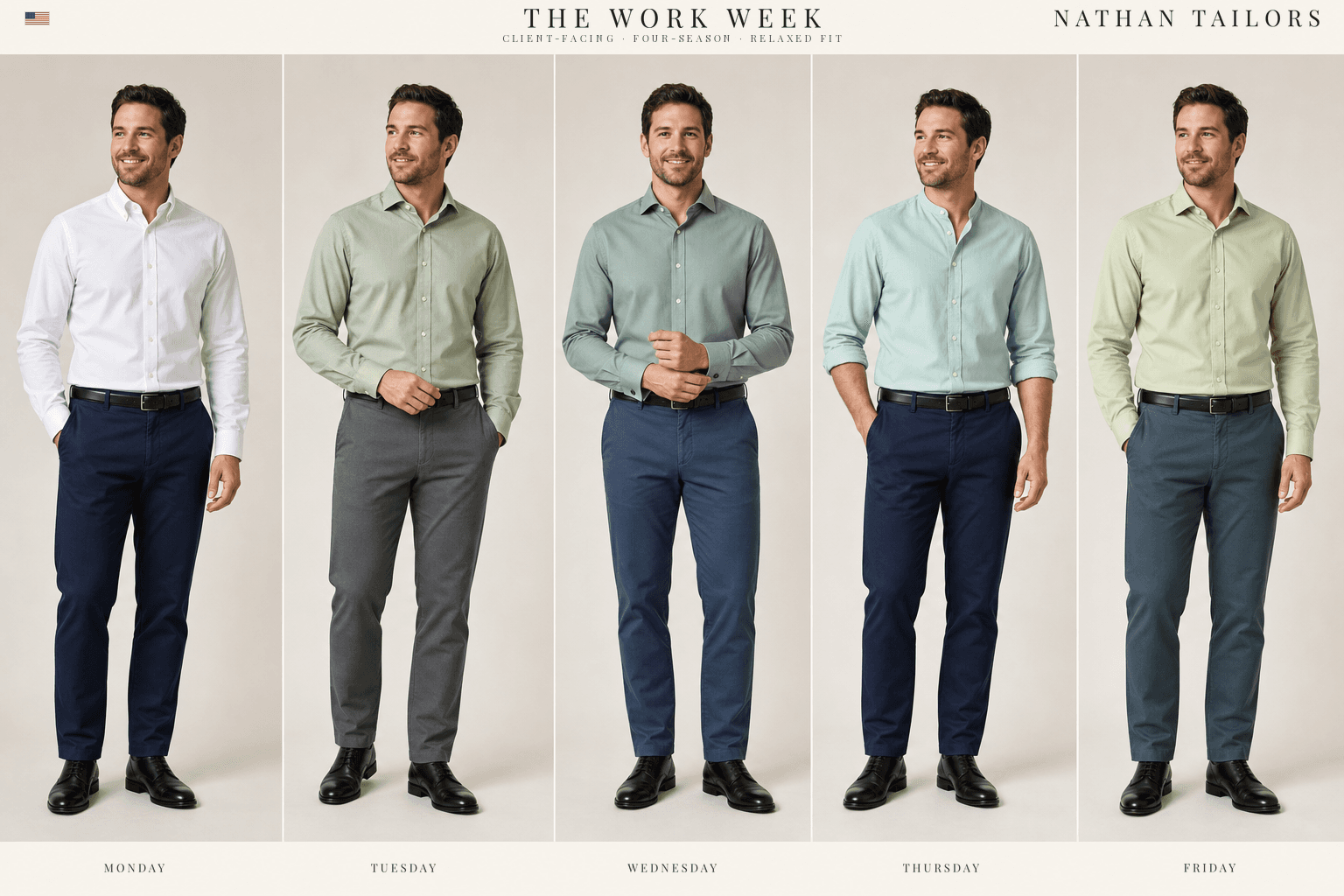 Client-facing · Four-season · relaxed