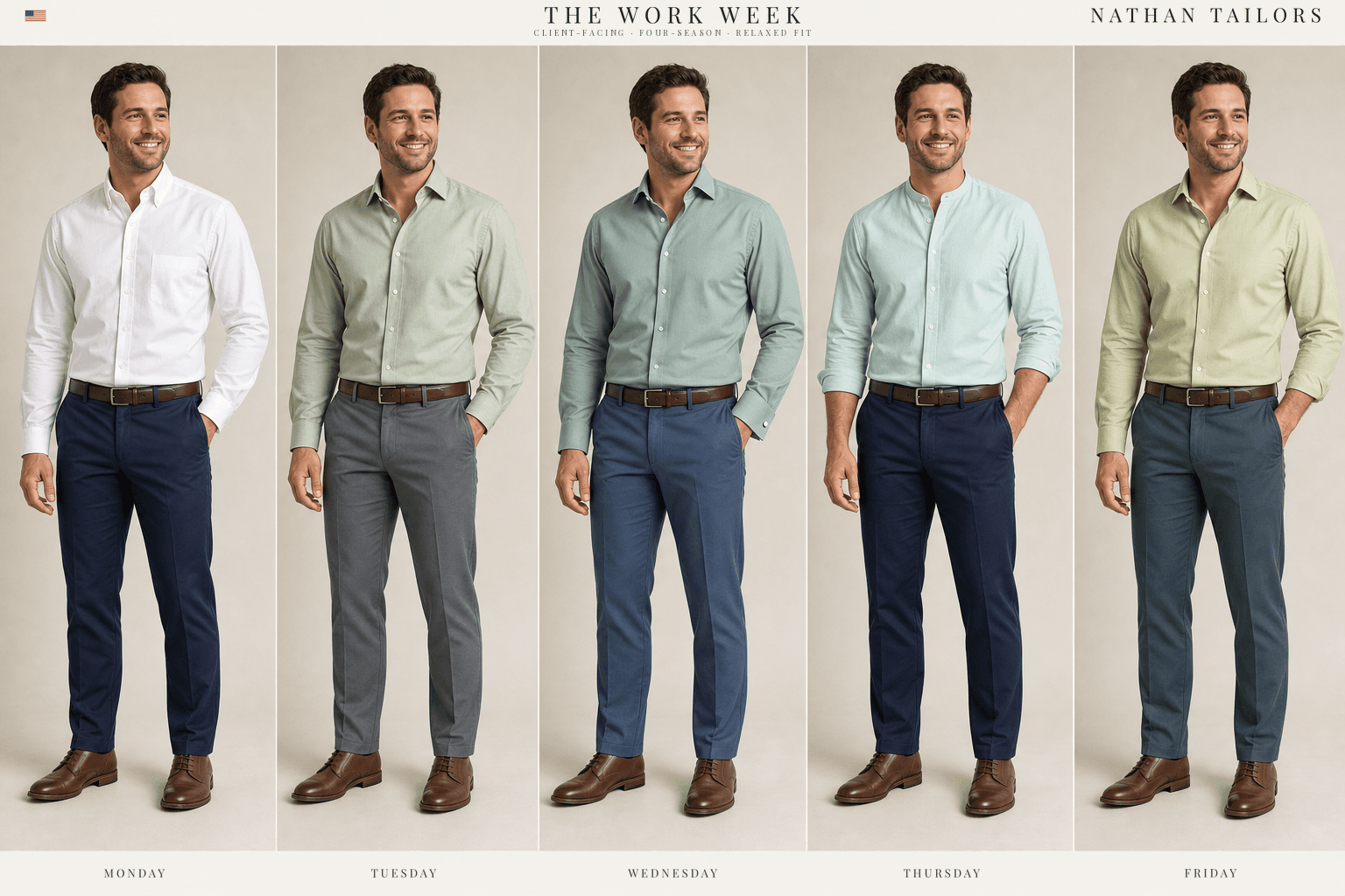 Client-facing · Four-season · relaxed