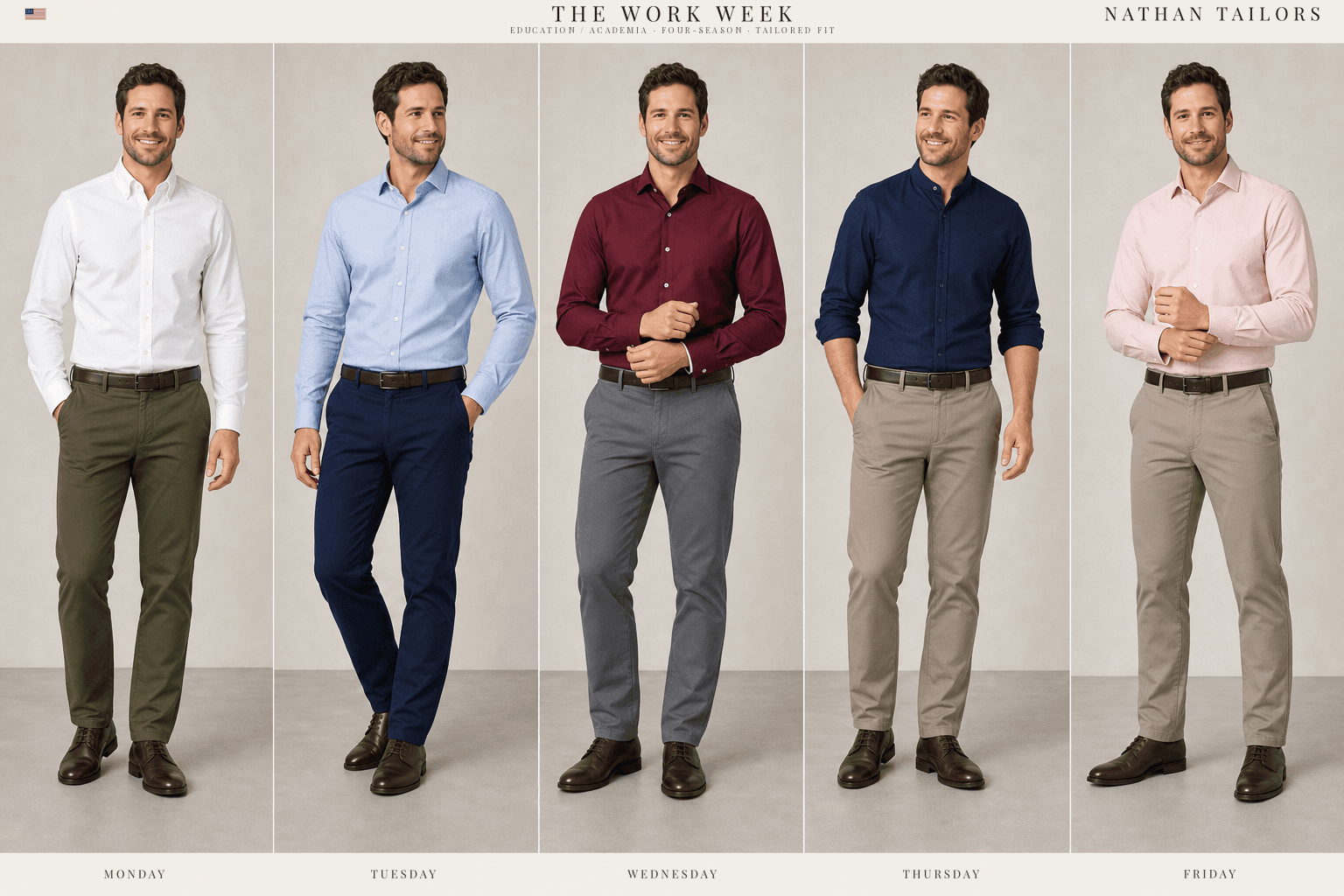 Education / Academia · Four-season · tailored