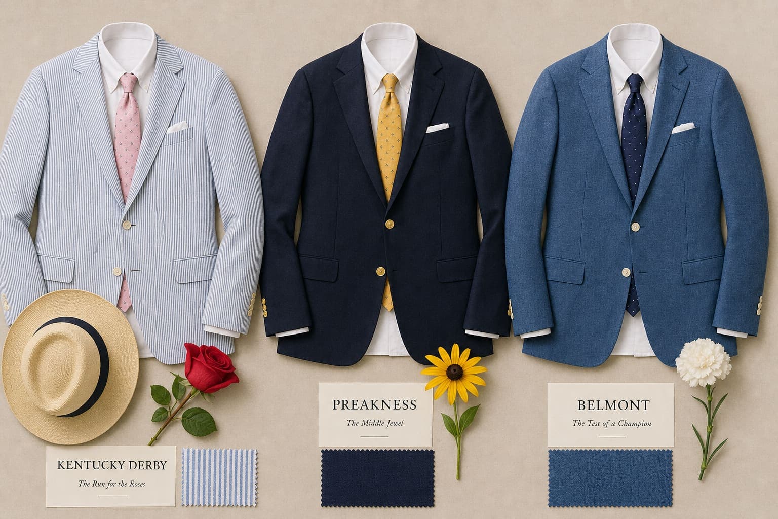 The Triple Crown Style Guide 2026: Three Races, Three Dress Codes, One Raceday Wardrobe for Men — bespoke suits and custom tailored suits by Nathan Tailors, the Hoi An custom tailor