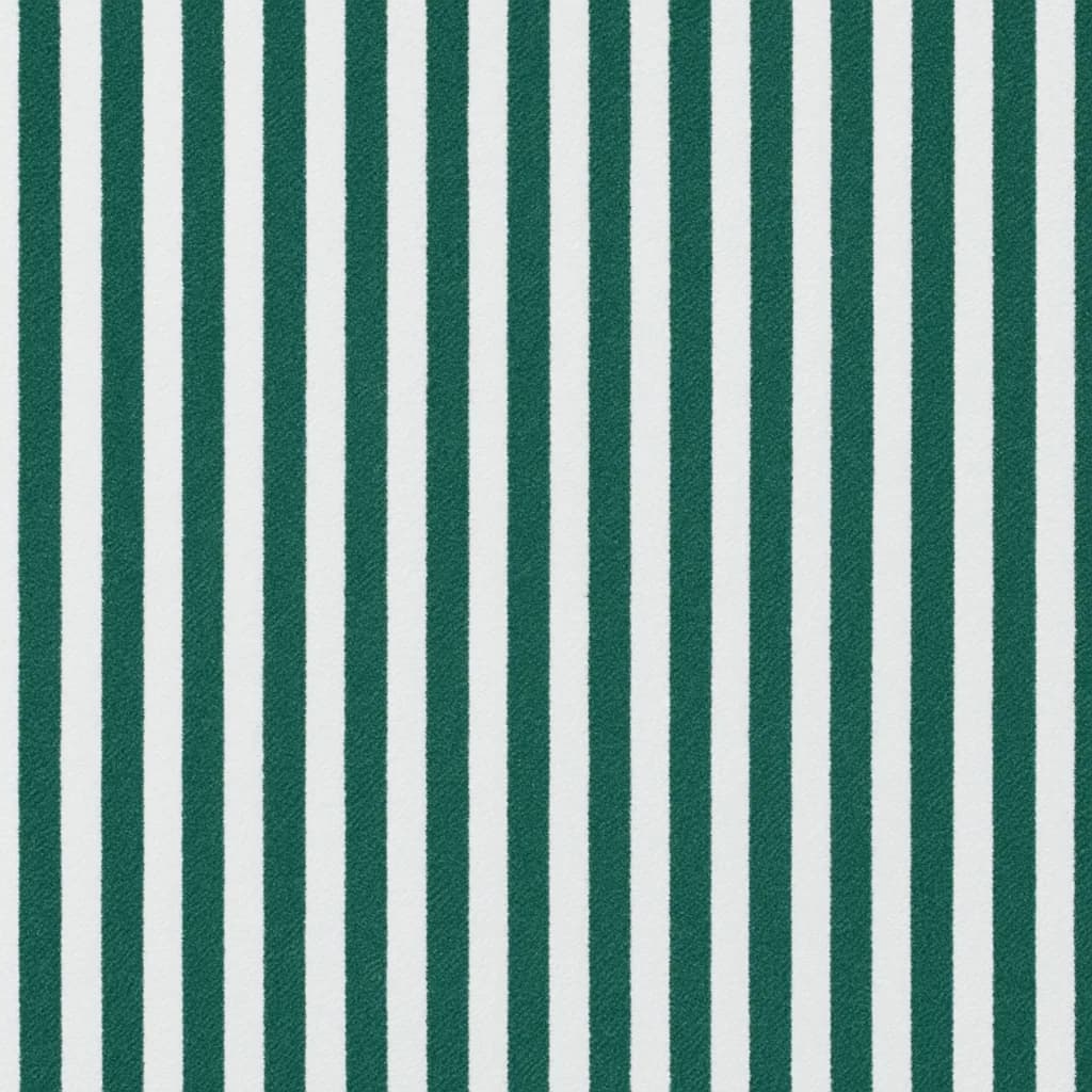 Cotton Blend Dark Green Light Grey Striped Business Suiting Fabric — Cotton Blend fabric swatch from Nathan Tailors, a Hoi An tailor