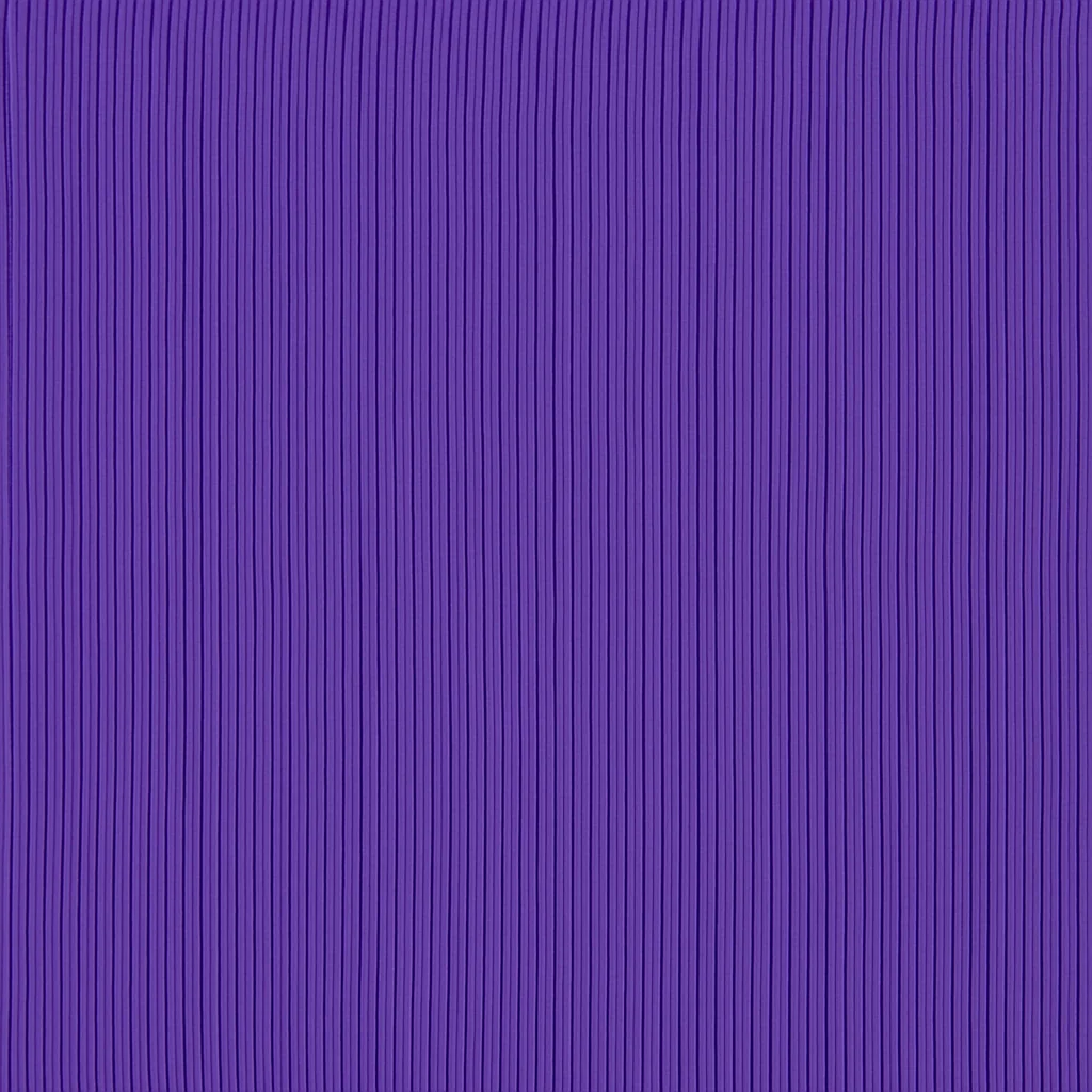 Cotton Blend Medium Purple Dark Violet Pinstripe Business Suiting Fabric — Cotton Blend fabric swatch from Nathan Tailors, a Hoi An tailor