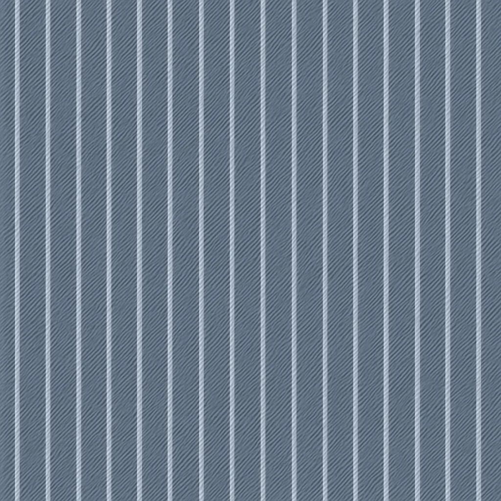 Cotton Slate Gray Light Steel Blue Striped Business Suits Fabric — Cotton fabric swatch from Nathan Tailors, a Hoi An tailor