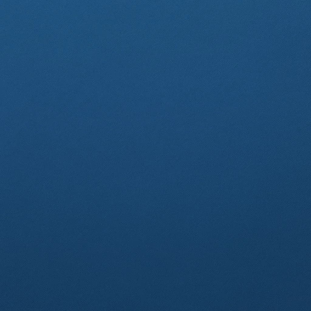 Cotton-Spandex Blend Deep Blue Solid Business Suits Fabric — Cotton-Spandex Blend fabric swatch from Nathan Tailors, a Hoi An tailor
