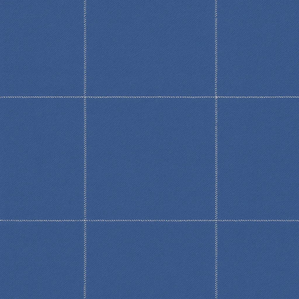 Wool-Cashmere Blend Dark Navy Plaid Business Suiting Fabric — Wool-Cashmere Blend fabric swatch from Nathan Tailors, a Hoi An tailor