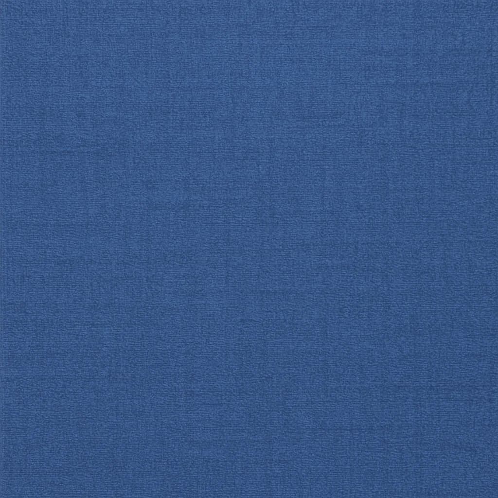 Wool-Cashmere Blend Indigo Blue & Royal Blue Solid Business Suits Fabric — Wool-Cashmere Blend fabric swatch from Nathan Tailors, a Hoi An tailor
