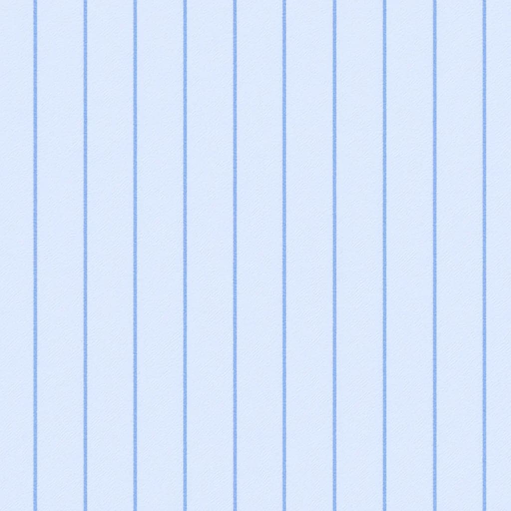 Wool-Cashmere Blend Light Blue Grey Striped Business Suits Fabric — Wool-Cashmere Blend fabric swatch from Nathan Tailors, a Hoi An tailor
