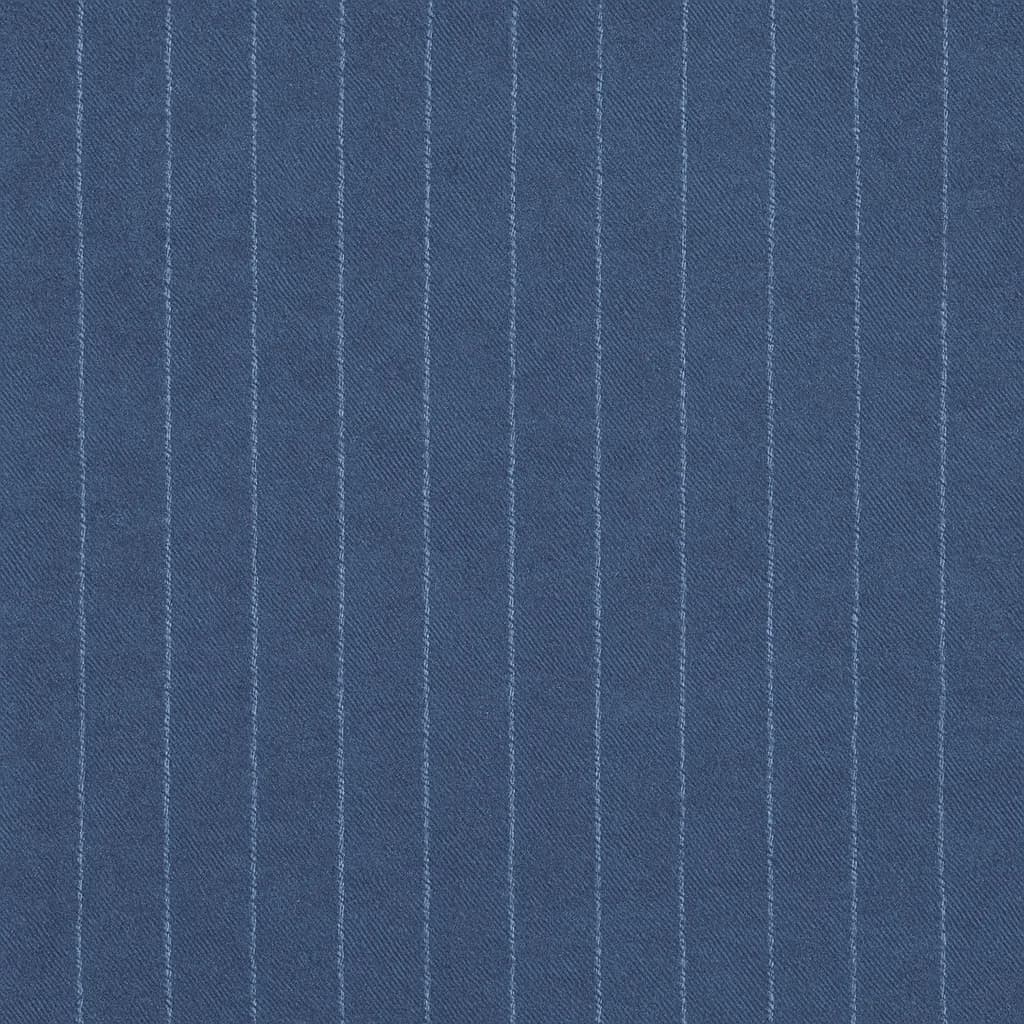 Wool-Cashmere Blend Slate Gray & Light Steel Blue Pinstripe Business Suits Fabric — Wool-Cashmere Blend fabric swatch from Nathan Tailors, a Hoi An tailor