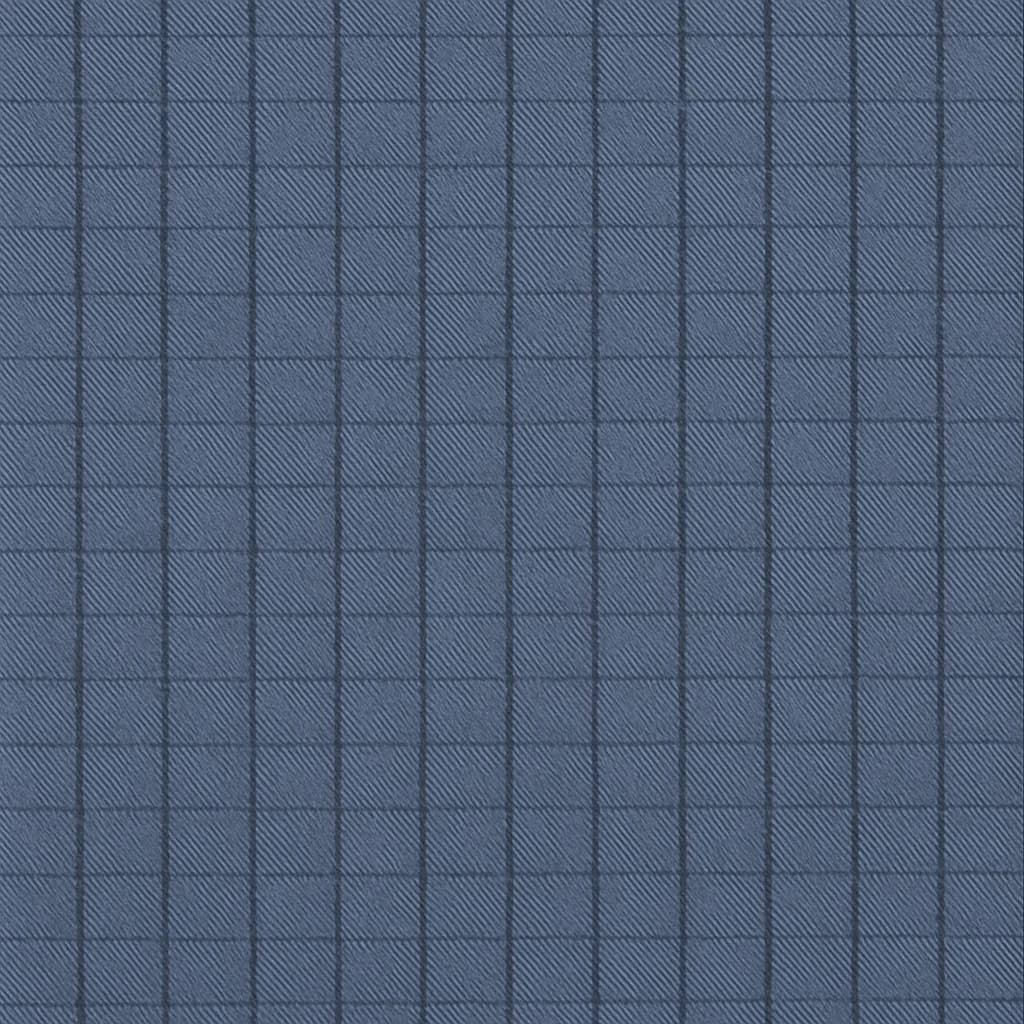 Wool-Cashmere Blend Steel Blue Charcoal Gray Pinstripe Business Suits Fabric — Wool-Cashmere Blend fabric swatch from Nathan Tailors, a Hoi An tailor