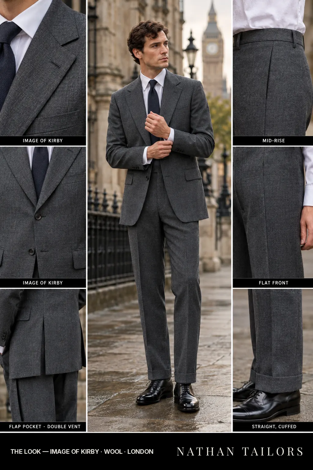 image of kirby single-breasted bespoke suit — custom tailored by Nathan Tailors, the Hoi An custom tailor