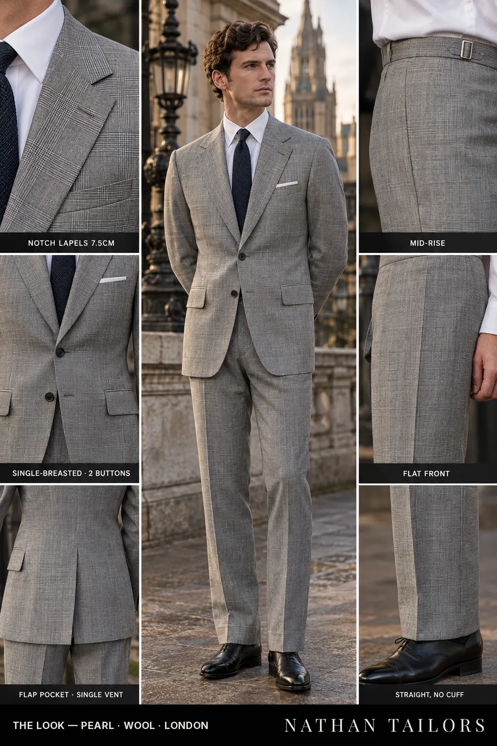 pearl glen_plaid single-breasted bespoke suit — custom tailored by Nathan Tailors, the Hoi An custom tailor