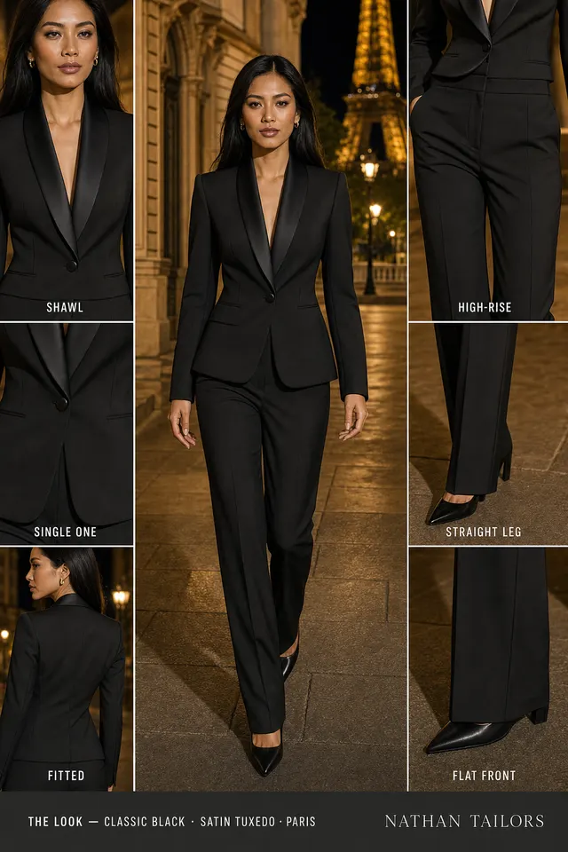 The Smoking — women's suit archetype