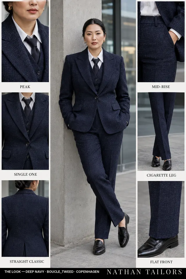 The Atelier — women's suit archetype