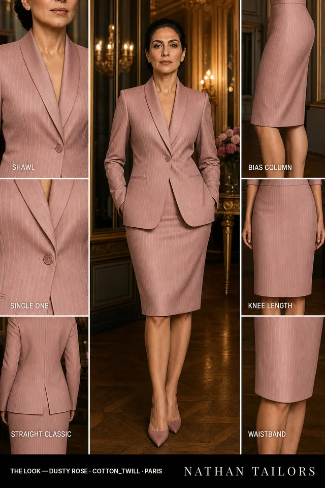 The Atelier — women's suit archetype