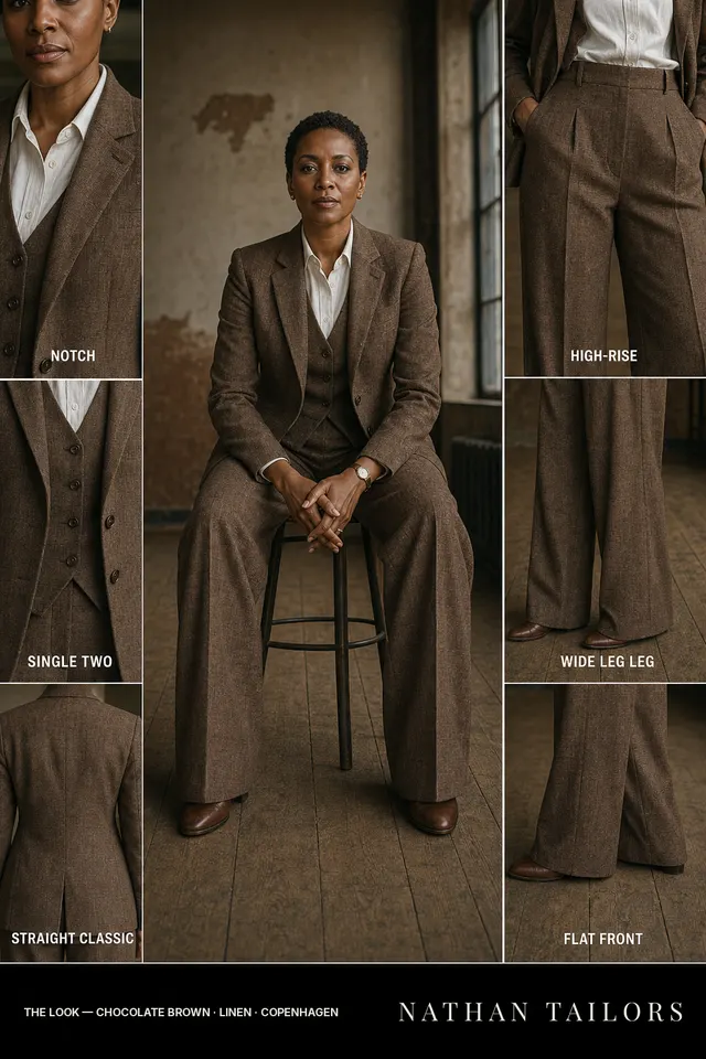 The Minimalist — women's suit archetype