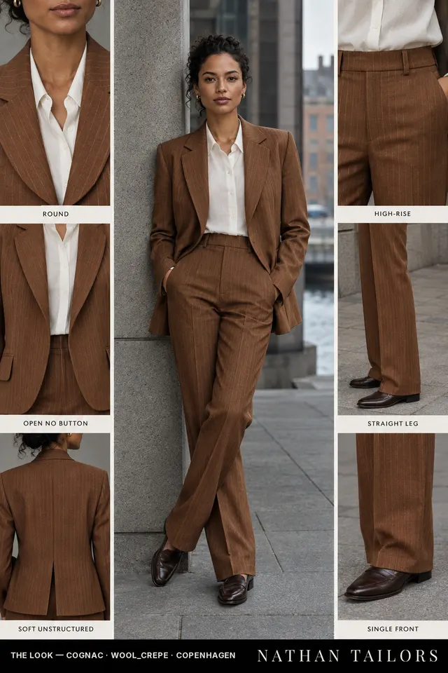 The Minimalist — women's suit archetype