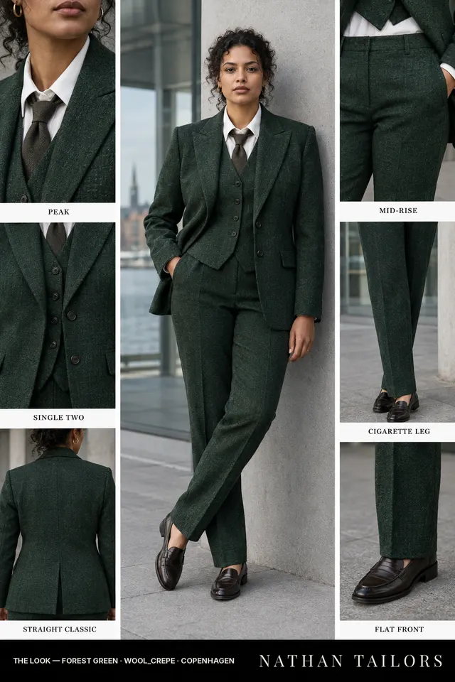 The Minimalist — women's suit archetype