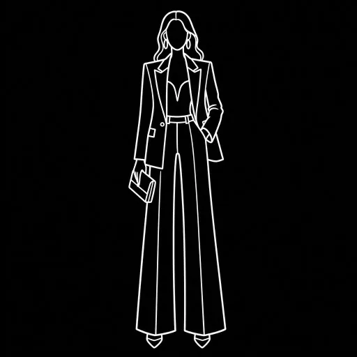 The Guest — women's suit archetype