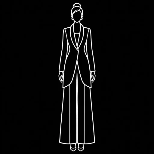 The Matriarch — women's suit archetype